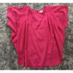 Tess Paris Milano Pink Blouse Sz 8